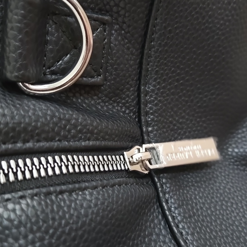 New Polo Ralph Lauren Black Duffel Bag Trvl Weeker Bag Strap & Luggage Tag - Picture 6 of 8